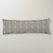 Coussins Longs Cola Safari Chevron avec la Giraffe d'Art Pop (Dos)