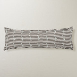 Coussins Longs Cola Safari Chevron avec la Giraffe d'Art Pop