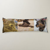 Coussins Longs Collage d'animaux de compagnie délicats Photos de  (Dos)