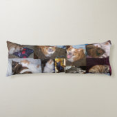 Coussins Longs Collage d'animaux de compagnie délicats Photos de (Devant)