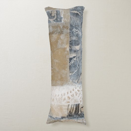 Coussins Longs Collage de dentelle II (Devant (Vertical))