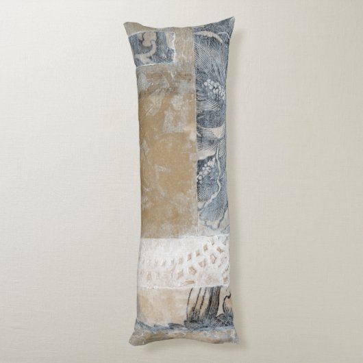 Coussins Longs Collage de dentelle II (Dos (Vertical))