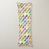 Coussins Longs Collage de papillon (Devant (Vertical))