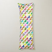 Coussins Longs Collage de papillon (Dos (Vertical))