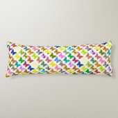 Coussins Longs Collage de papillon (Devant)