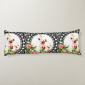 Coussins Longs Collage vintage (Dos)