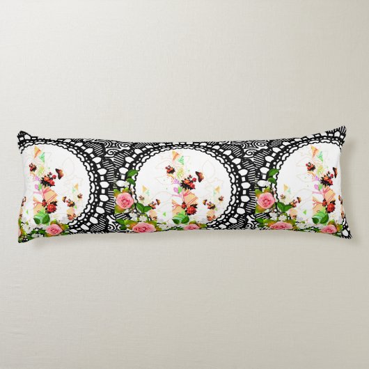 Coussins Longs Collage vintage (Dos)