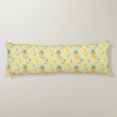 Coussins Longs Collection de Motifs de paniers de fruits - Ananas (Dos)