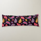 Coussins Longs Coloré Paisley sans couture Motif (Dos)