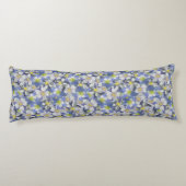 Coussins Longs Columbines Motif sans couture (Dos)