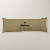 Coussins Longs Come & Take It ! Flag de Texas State (Dos)