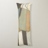 Coussins Longs Composition Abstraite avec des couleurs bouchées (Dos (Vertical))