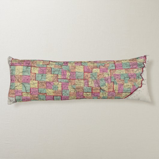 Coussins Longs Comtés de l'Ohio (Dos)