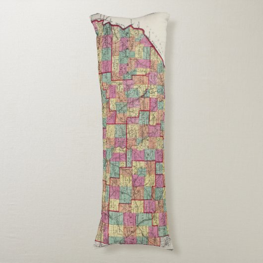 Coussins Longs Comtés de l'Ohio (Devant (Vertical))