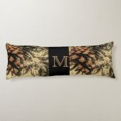 Coussins Longs Conception de cône de pin rustique (Dos)