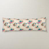 Coussins Longs Conception de la série Boho Skull 3 (Dos)