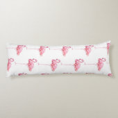 Coussins Longs Conception de la série de Flamants roses d'appel d (Dos)