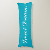 Coussins Longs Conception de l'oreiller corporel bleu Azure doux (Devant (Vertical))