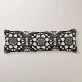 Coussins Longs Conception de mandala floral orné (Dos)
