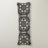Coussins Longs Conception de mandala floral orné (Devant (Vertical))