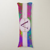 Coussins Longs Conception de Motif de teinture colorée Abstraite (Devant (Vertical))