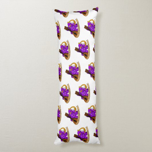 Coussins Longs Conception des dés de série (Dos (Vertical))