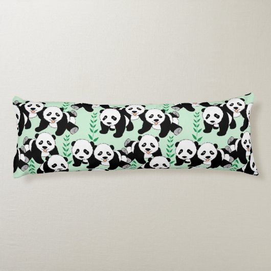 Coussins Longs Conception des ours Panda (Dos)