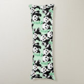Coussins Longs Conception des ours Panda (Devant (Vertical))
