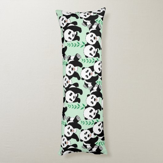 Coussins Longs Conception des ours Panda (Dos (Vertical))