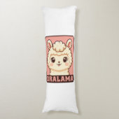 Coussins Longs Conception d'illustration de lama mignon (Devant (Vertical))