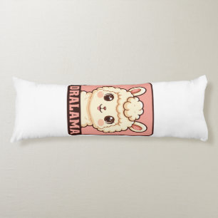 Coussins Longs Conception d'illustration de lama mignon
