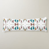 Coussins Longs Conception Motif du triangle oblique du sud-ouest (Devant)