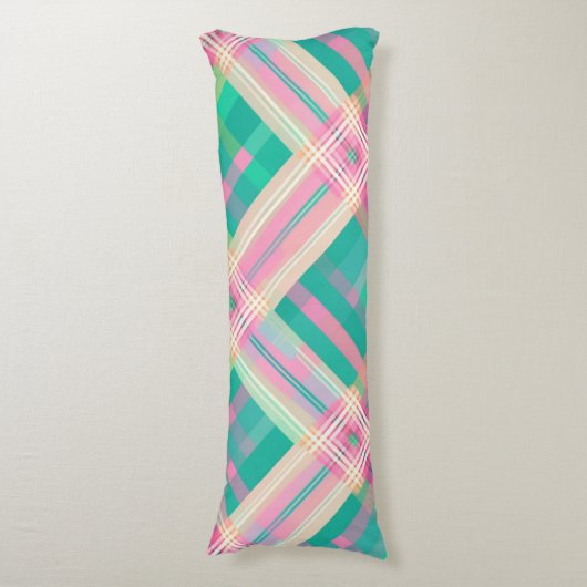 Coussins Longs Conception Plaid multicolore (devant Vertical)
