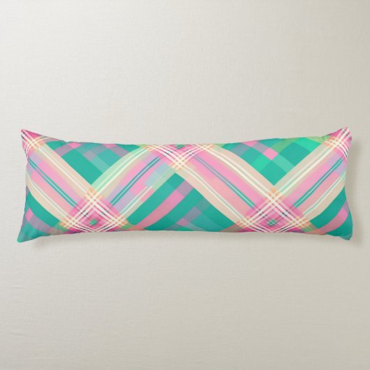 Coussins Longs Conception Plaid multicolore (Devant)