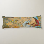 Coussins Longs Concessionnaires de transport par Alphonse Mucha ( (Dos)
