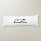 Coussins Longs Concevez Votre Propre Coton de 20" x 54" (Dos)