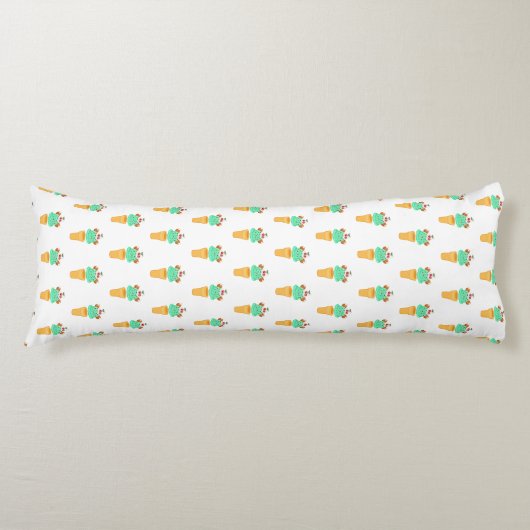 Coussins Longs cône de crème glacée (Devant)