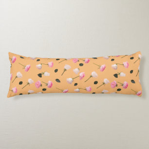 Coussins Longs Confort de fleurs : Oreiller de corps de design fl