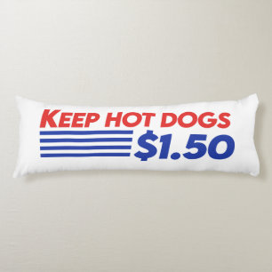 Coussins Longs Conserver les chiens chauds $ 1,50