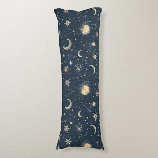 Coussins Longs Constellation céleste - Nuit étoilée (3) (Devant (Vertical))