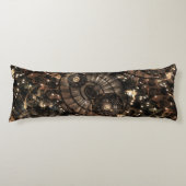 Coussins Longs Constellations Zodiac mécanique Steampunk (Devant)