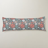 Coussins Longs Copie de baiser et motif de coeur (Dos)