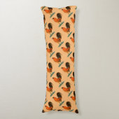 Coussins Longs Coq de combat Ginger Rouge (Devant (Vertical))