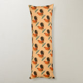 Coussins Longs Coq de combat Ginger Rouge (Dos (Vertical))