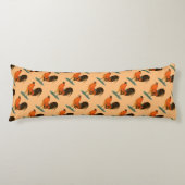 Coussins Longs Coq de combat Ginger Rouge (Devant)