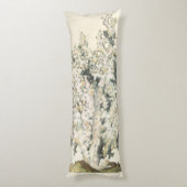 Coussins Longs Corail d'aquarelle antique (Dos (Vertical))