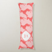Coussins Longs Corail Great Dane (Devant (Vertical))