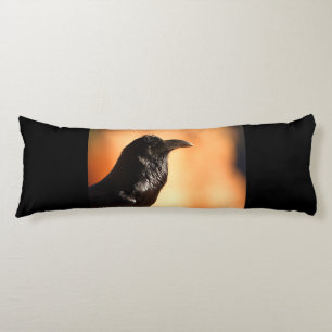 Coussins Longs corbeau