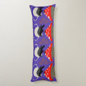 Coussins Longs Corbeau Mystique Gothique (Dos (Vertical))