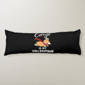 Coussins Longs Corgi Valentine (Devant)